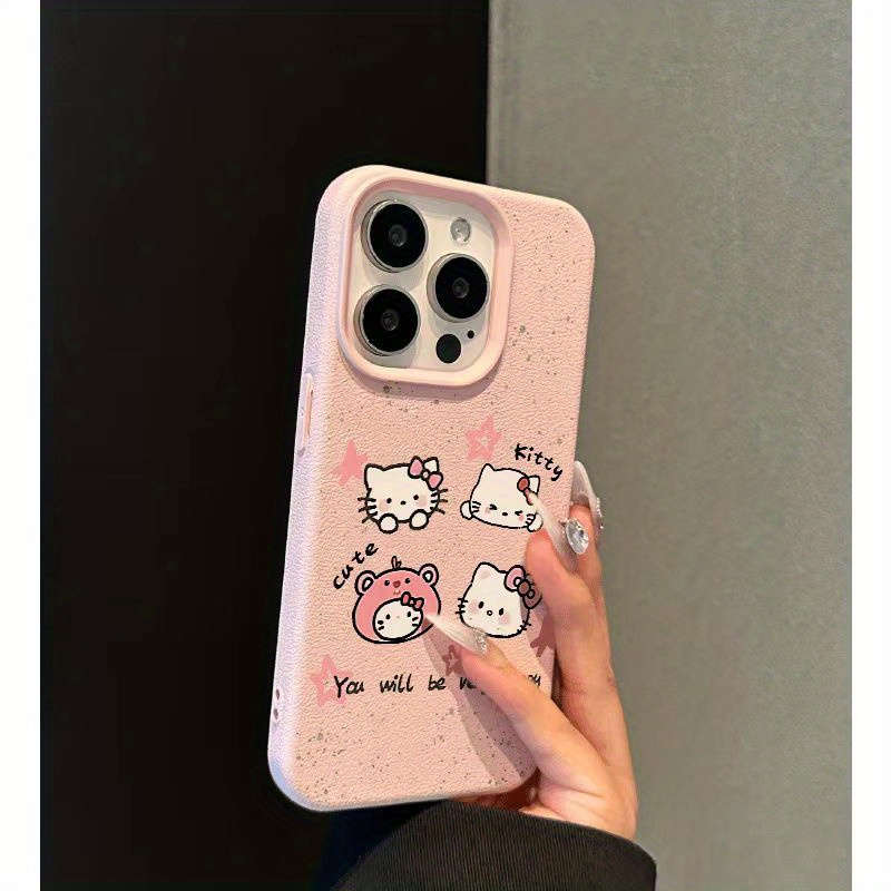 Pink Red Color For iPhone Phone Case