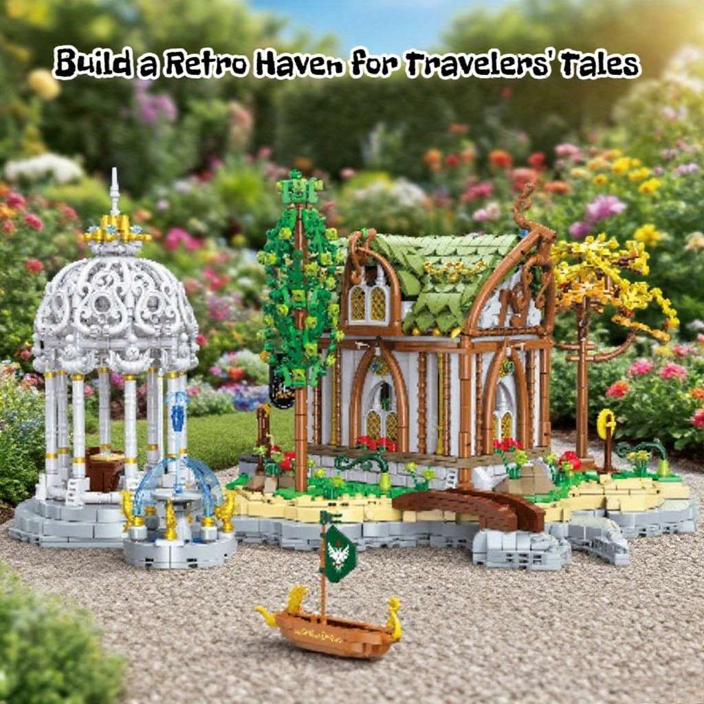 3D Building Model Puzzle Set Model Bk 33238