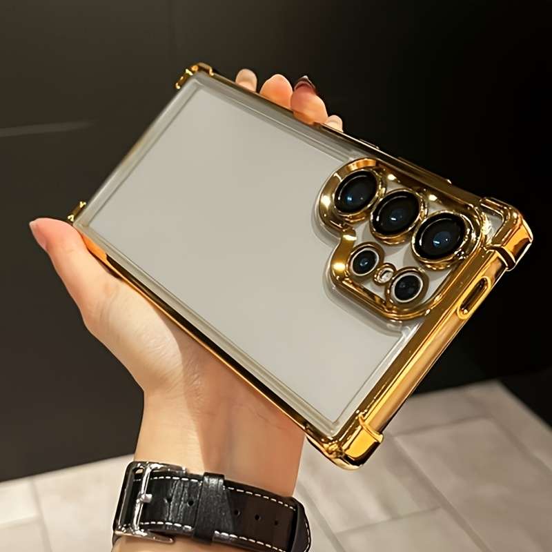Phone Case Silvery Compatible Model Galaxy S24