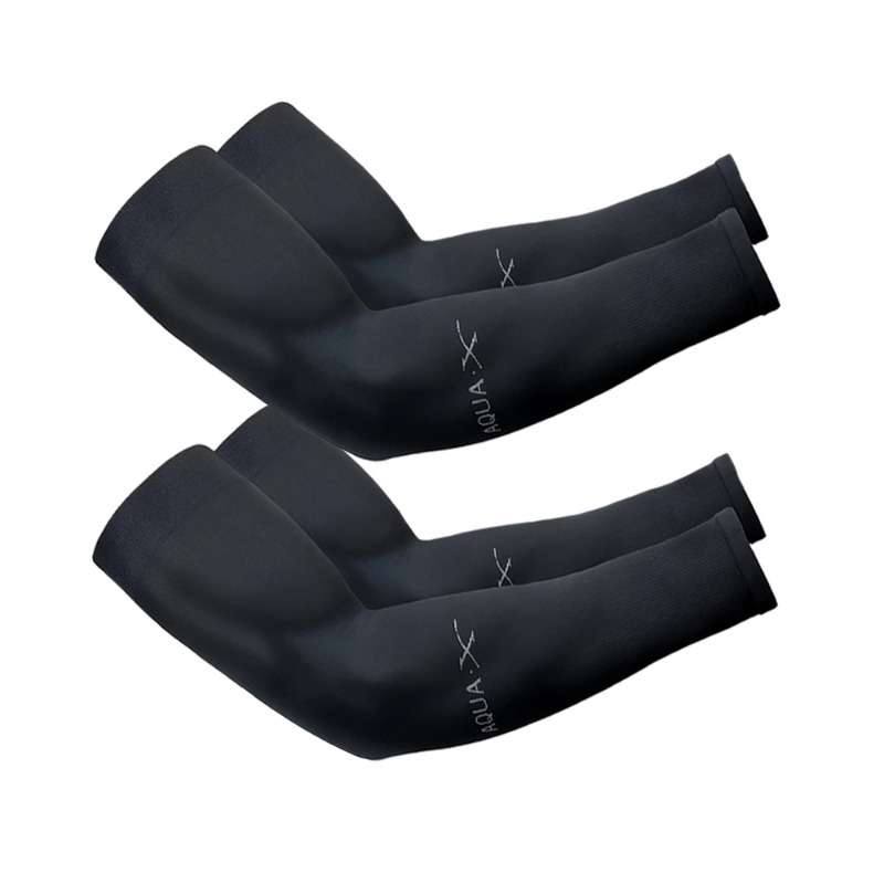 Sunscreen Sleeves Model 4Pcs Bestselling Cooling Arm Sleeves Black