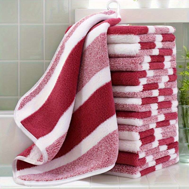 Towel Items Red Quantity6Pcs
