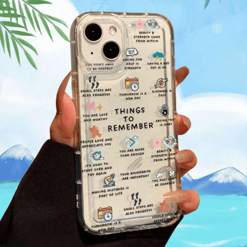 Transparent For iPhone Phone Case