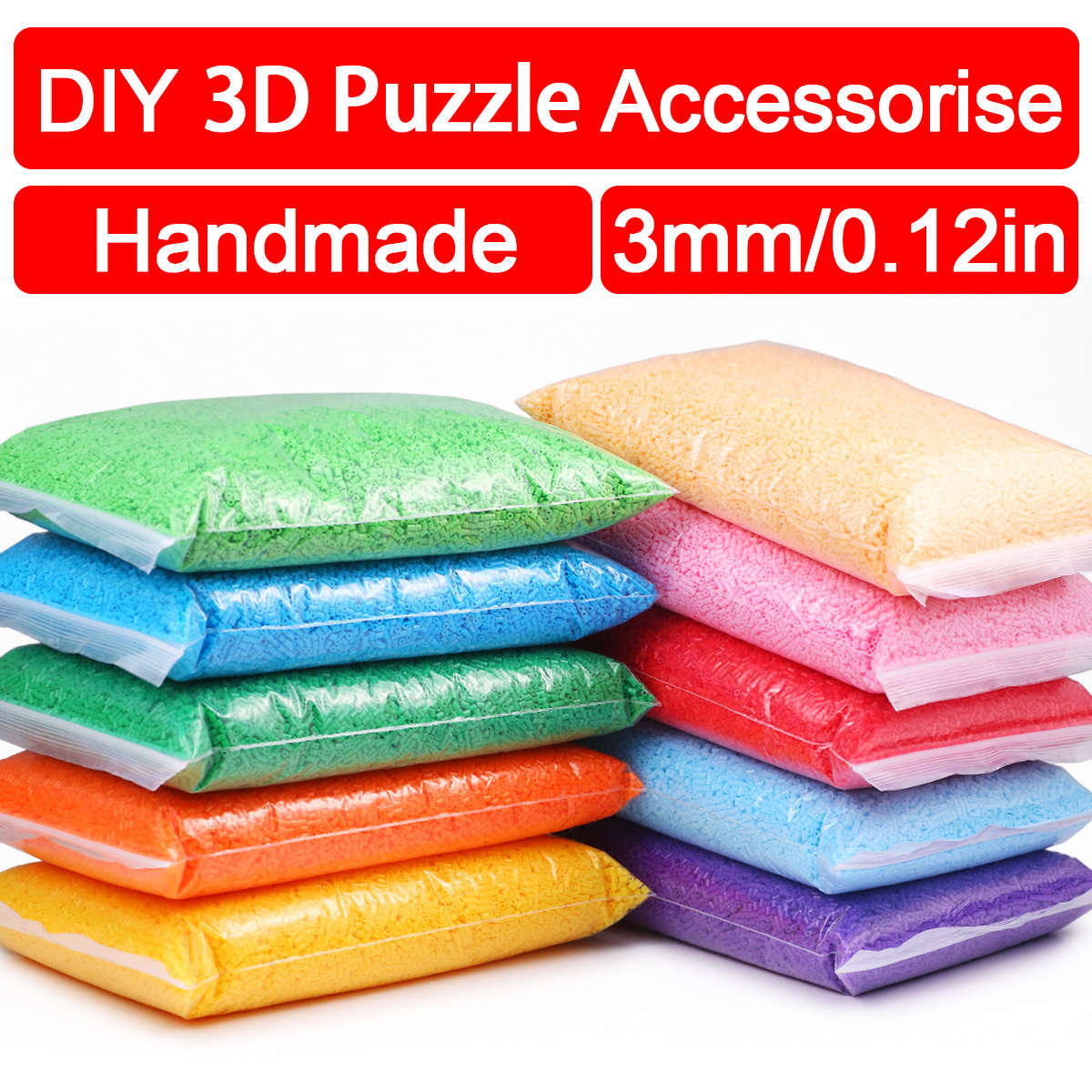 Perler Bead Set White 25G Approximately 2020Pcs