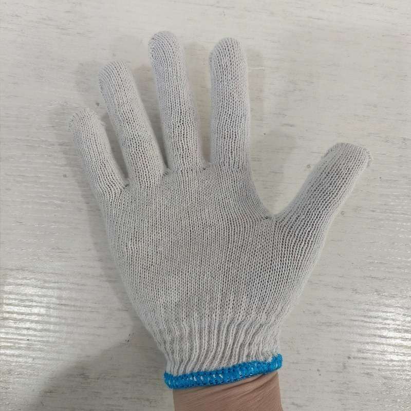 Work Gloves Color 7Pairs White