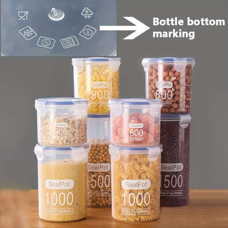 Sealed Jar Model Medium 800Ml Styletransparent And Visible