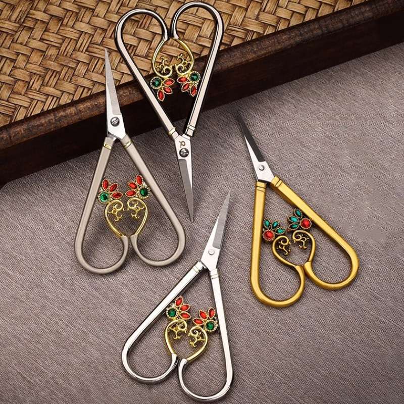Scissors Color Platinum Openwork Scissors