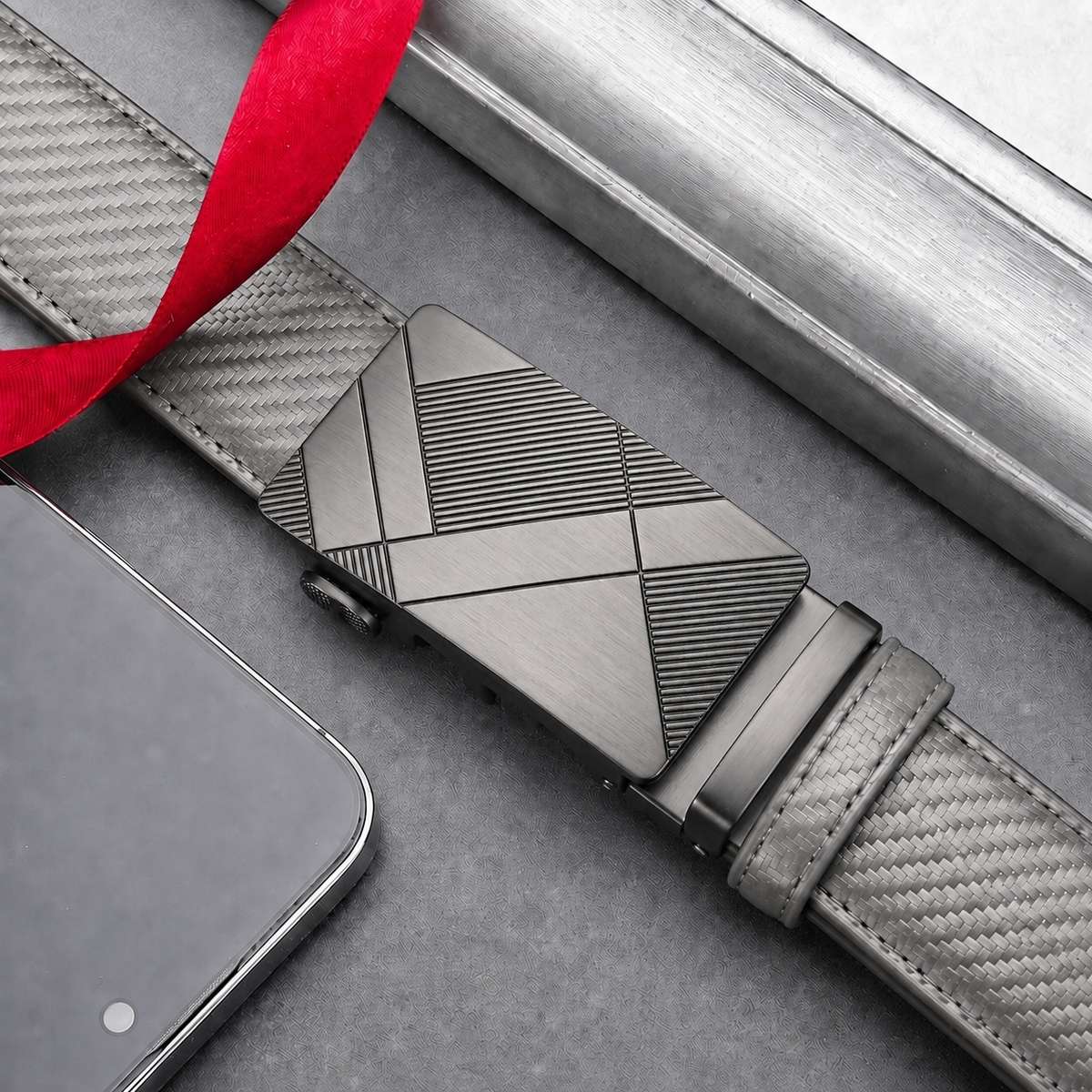Belt Color Grey Size 120Cm 47.2Inch