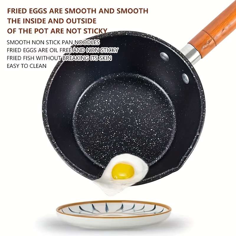 Black 7.09-Inch Cast Iron Milk Pot