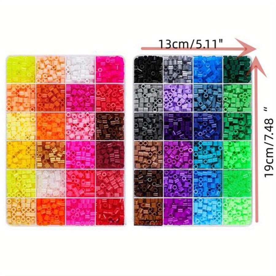 Perler Bead Set 4800Pcs Fuse Beads