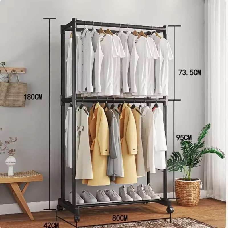 Coat Hanger Color Black