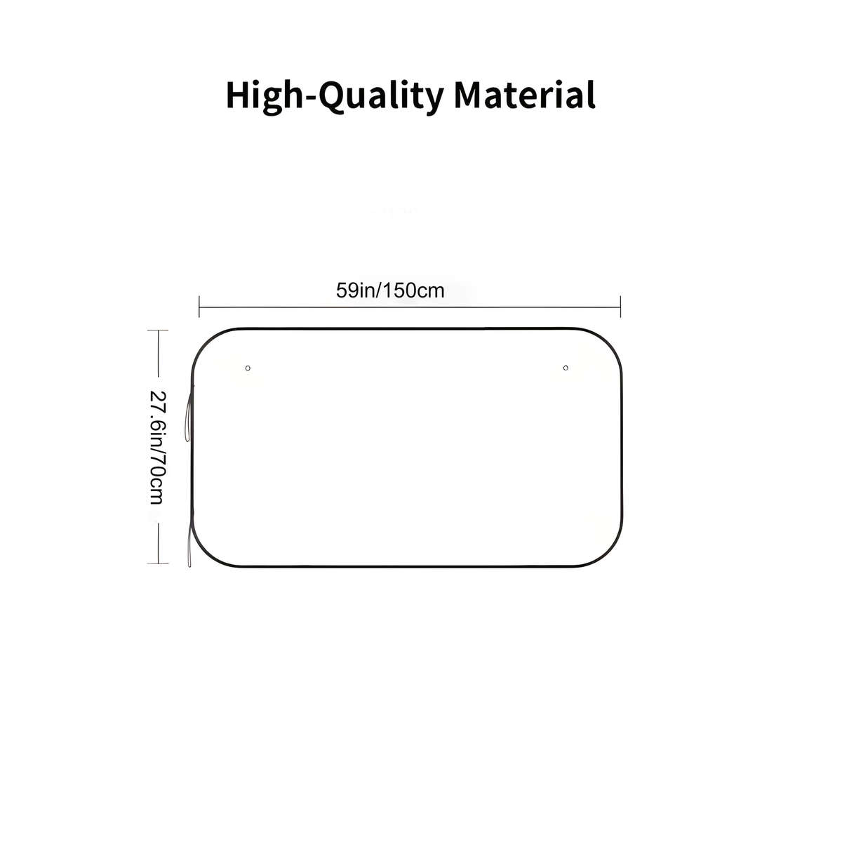 Car Sun Shades Quantity 1 Pc White Red Eye