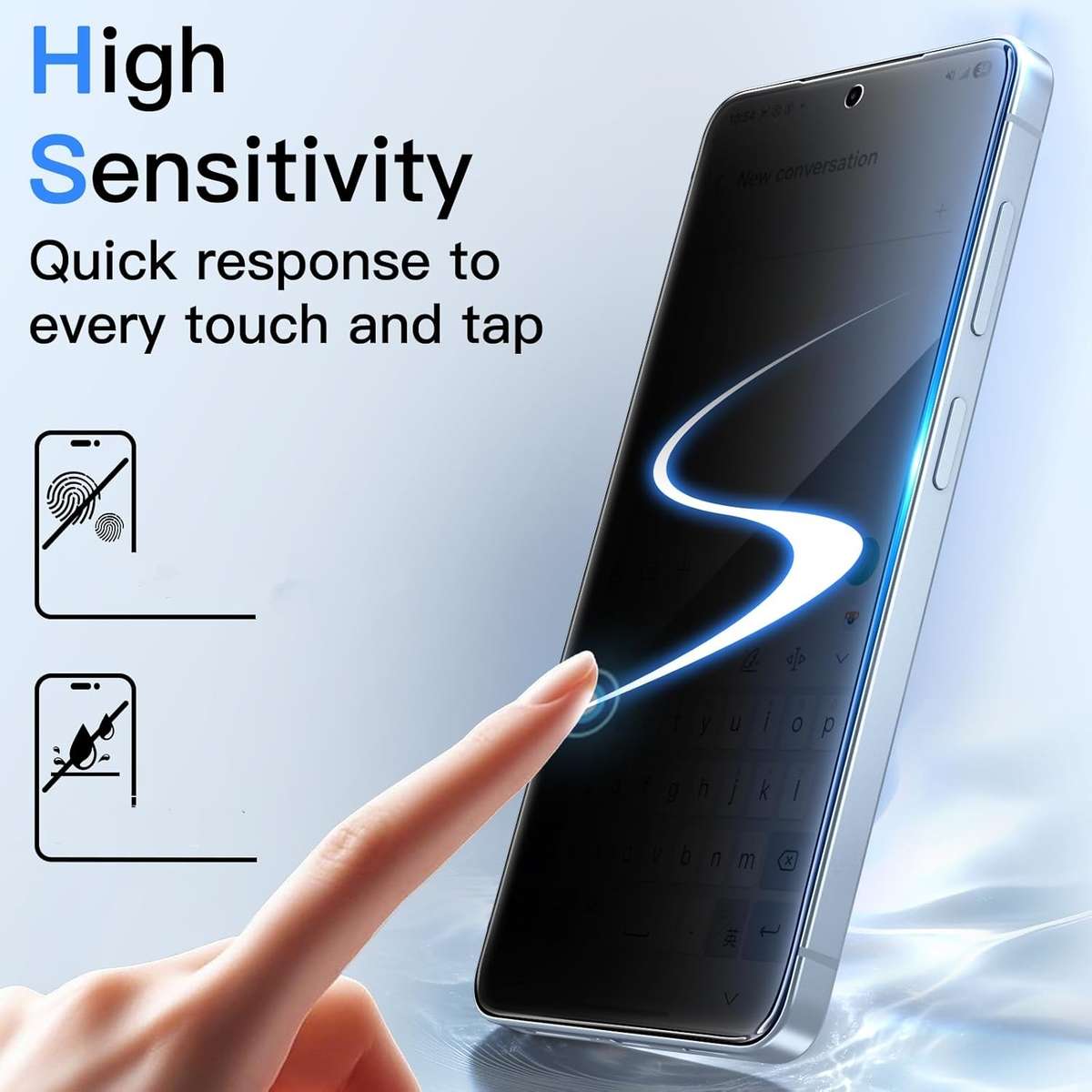 Screen Protector Compatible Model Galaxy A23 Quantity 2Pcs