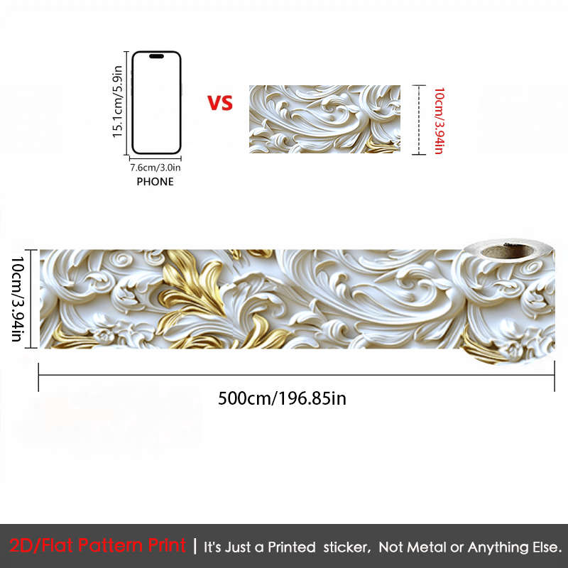 Skirting Board 196.85*3.94In500*10Cm