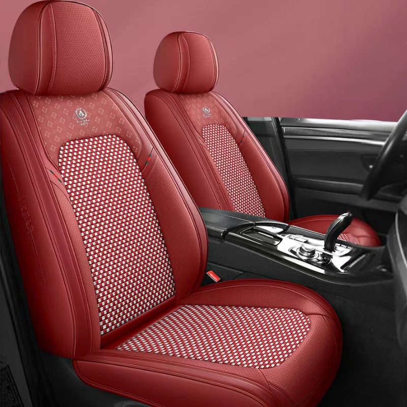 Car Seat Cushion 5Pcs Martha Red