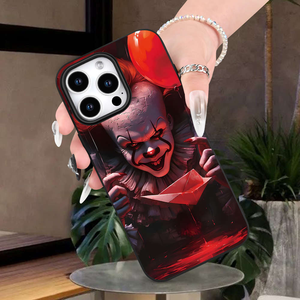 1Pc Black For iPhone 15 Pro Unique Fashion Phone Case