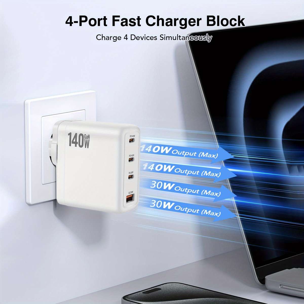 Charger Color White