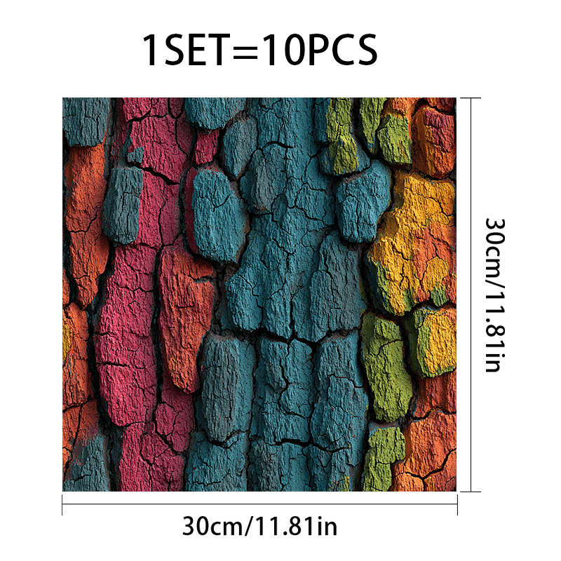 Self Adhesive Floor Stickers 11.81X11.81In30X30Cm