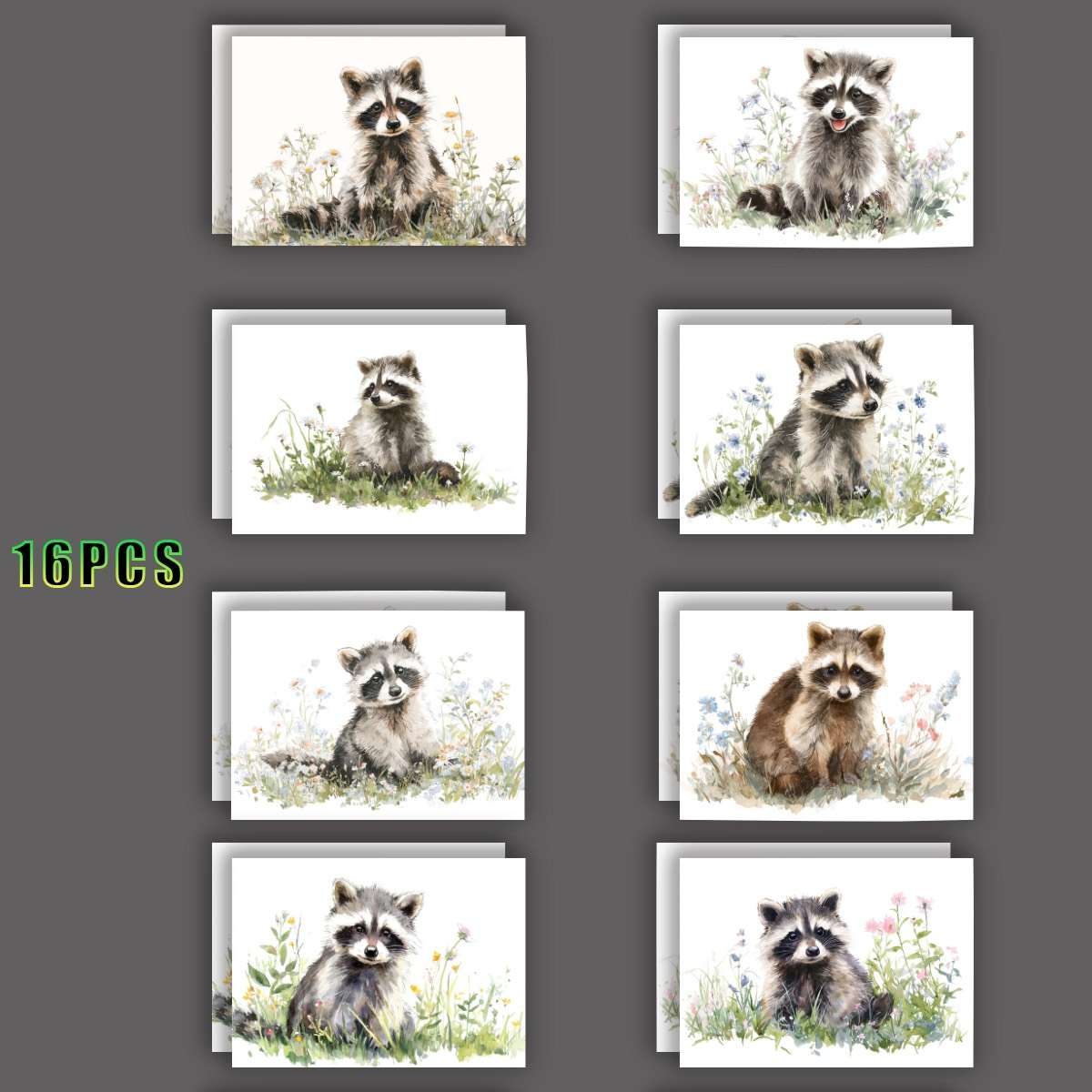 Greeting Cards Quantity 32Pcs