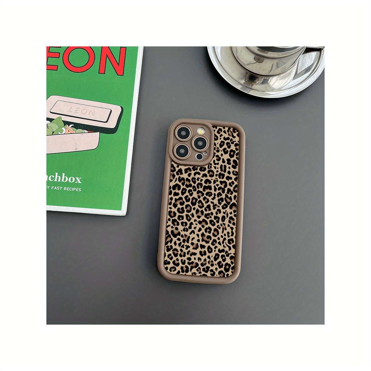 Phone Case Brown Compatible Model Samsung Galaxy A24 4G