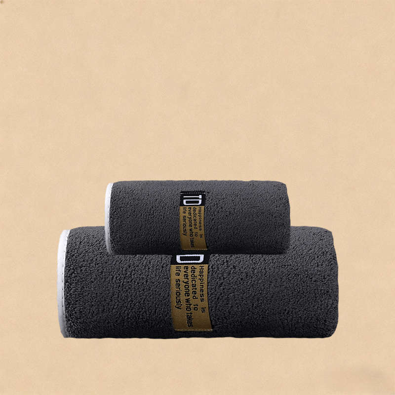 Towel Color Blue 1 Face Towel  1 Hand Towel Quantity2Pcs