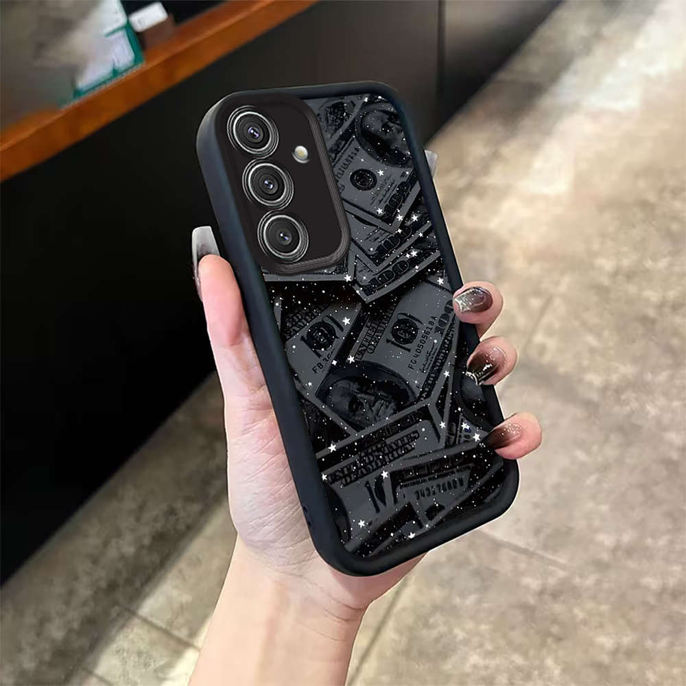 Phone Case White Compatible Model Galaxy A7 2018