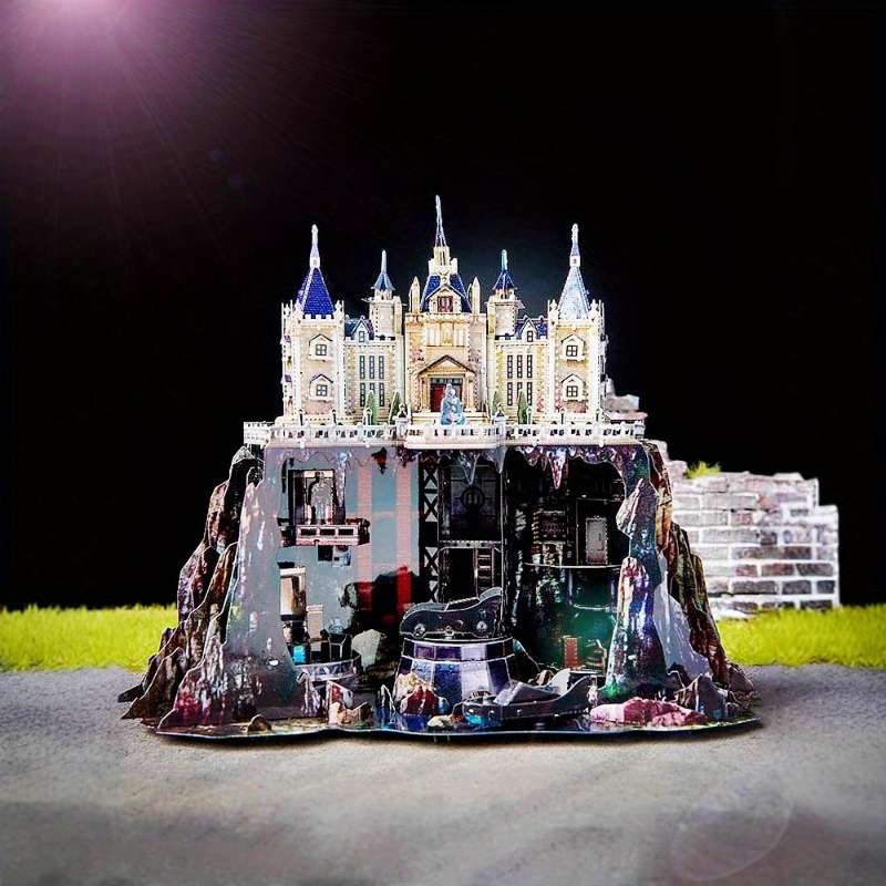 3D Building Model Puzzle Set Color Variant