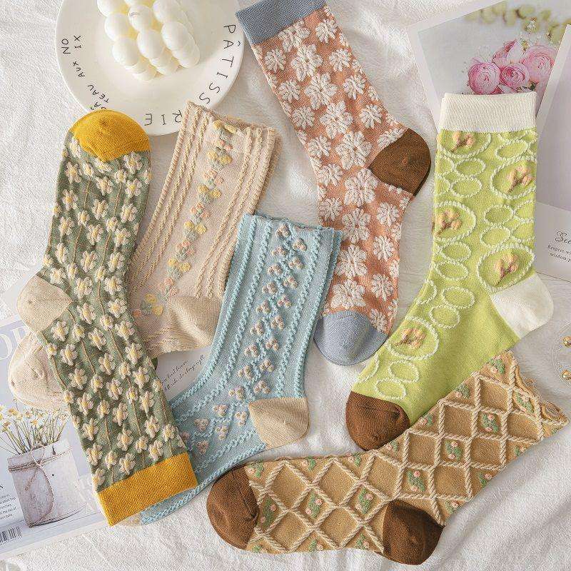 Women S Socks Color 5Pairs Mixed Colors Size Onesize