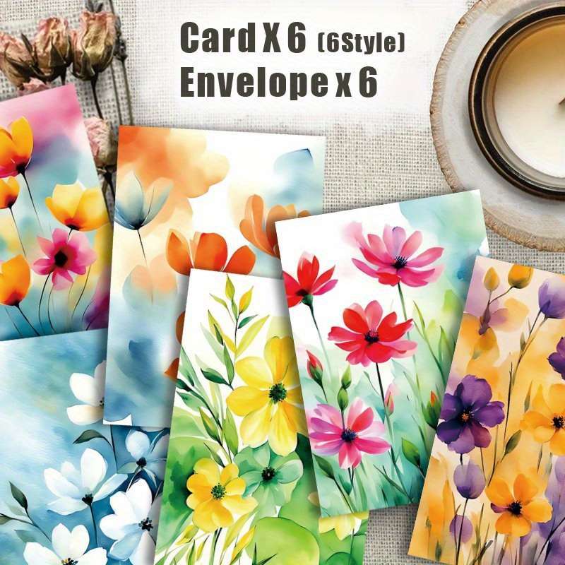 Greeting Cards Quantity 12 Pieces