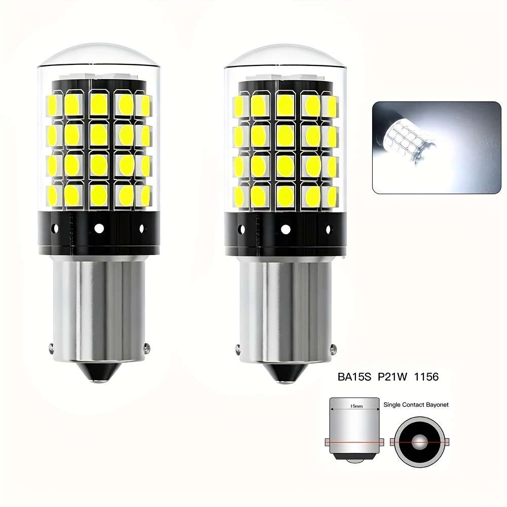 Car Lights Items 2Pcs Red 1157