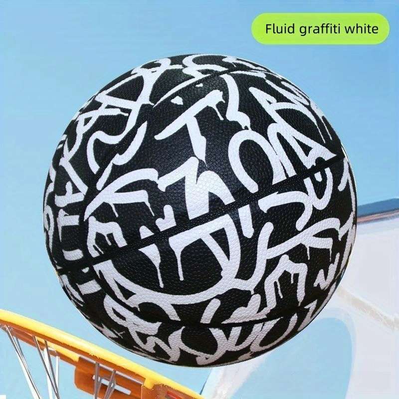 Basketball Color Graffiti Fluid White Sizeno. 7 Basketball Standard Ball