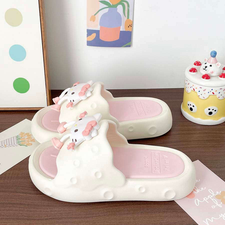 Sandals Color Black In White Size Uk 2.5 3