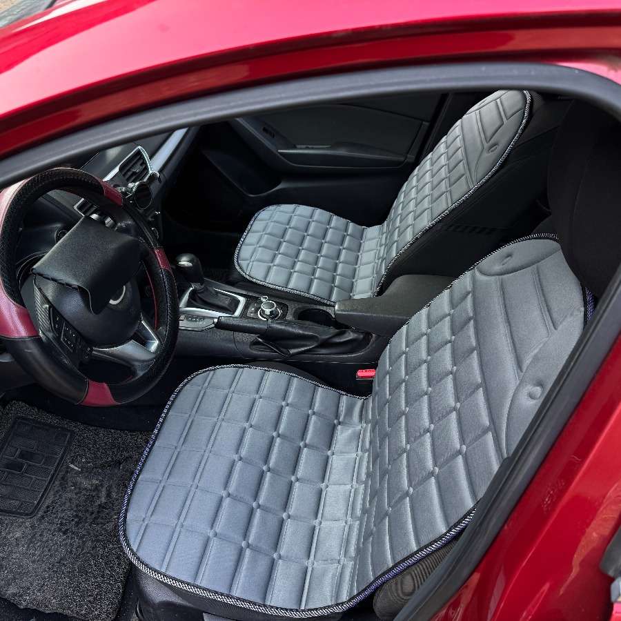 Car Seat Cushion Grey Size 2 Seats