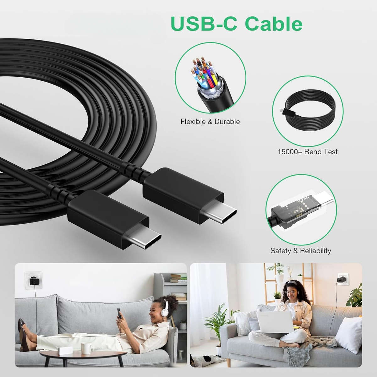 Charger Items 2M Cable Add Ac Charger