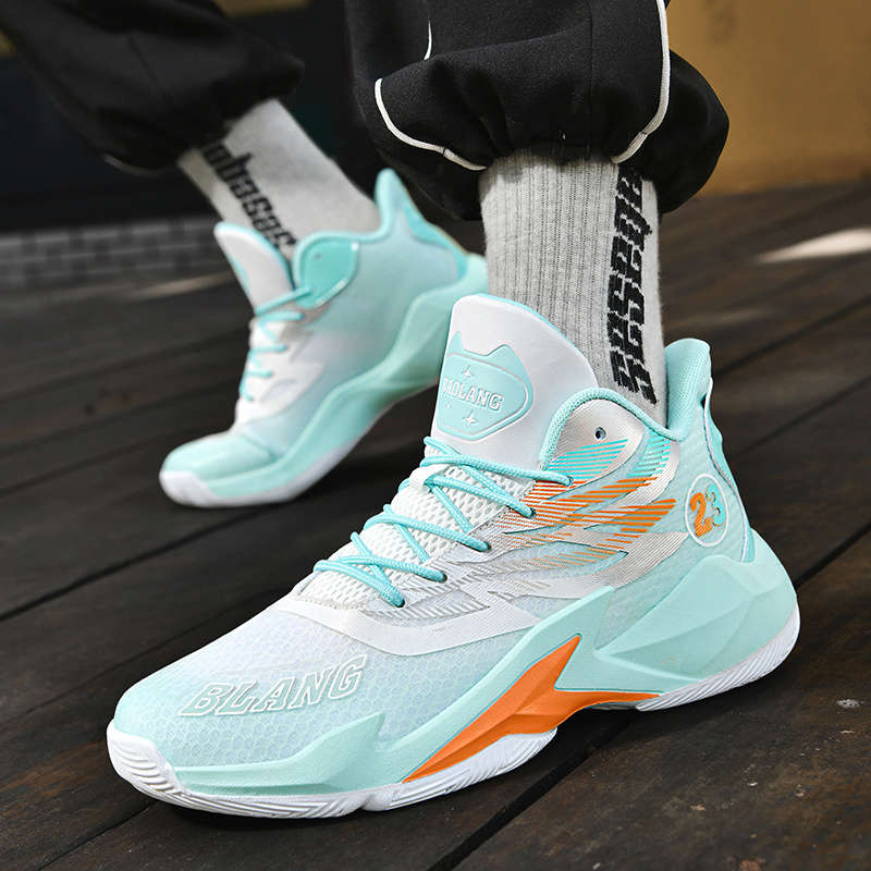 Sneakers White Blue Size Uk 7