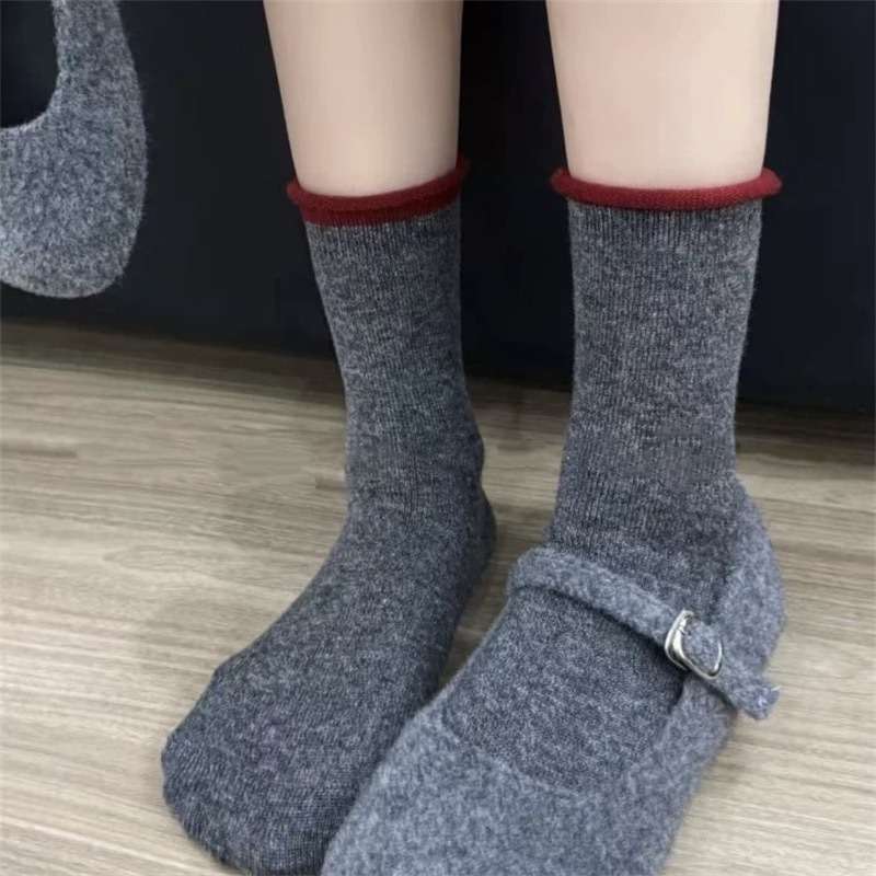 Women S Socks Color Deep Gray Size 5 Pairs