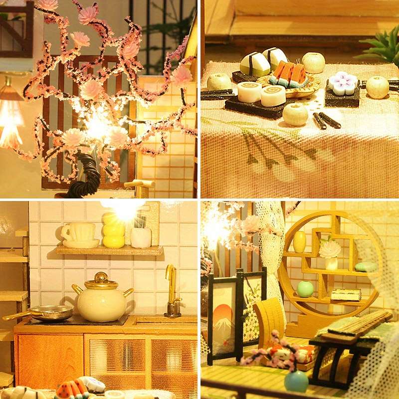 Building Toy Architectural Model Toy Set Style 008 A Forest Garden