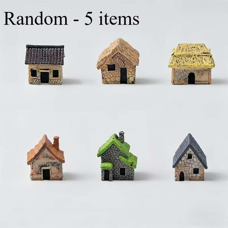 House Model Color 5 Pieces  Randomly