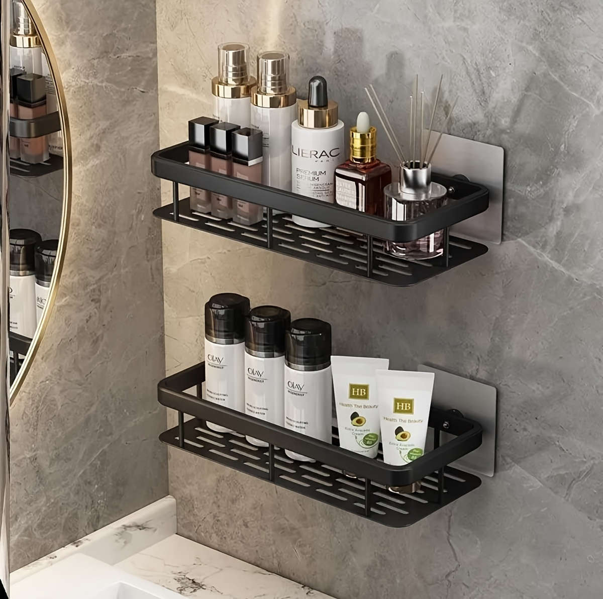 Bathroom Storage Rack Model 3Pcs  Set Of One