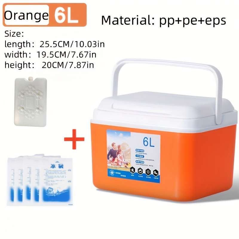 Ice Bucket Color Red Capacity6L