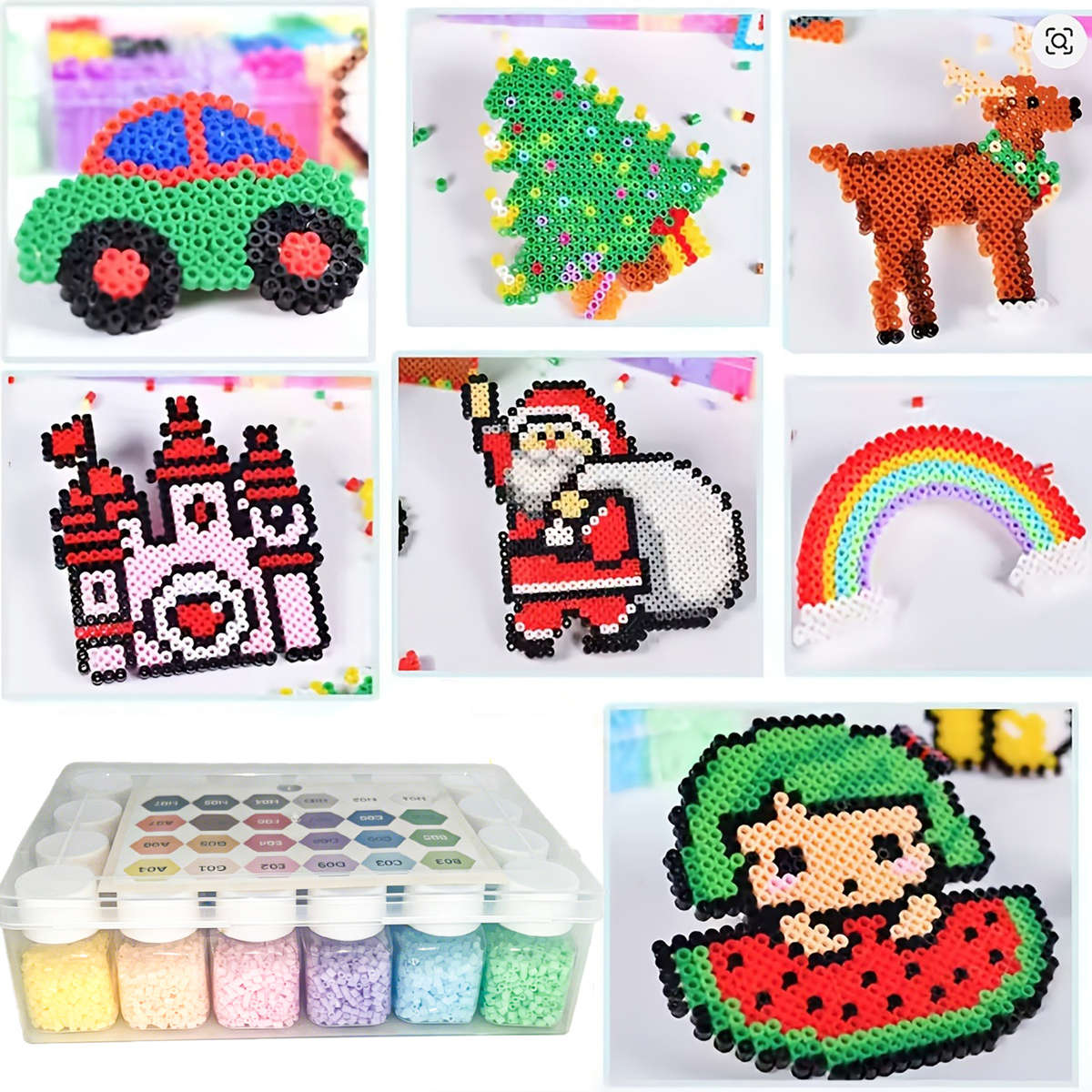 Perler Bead Set Colorful Series
