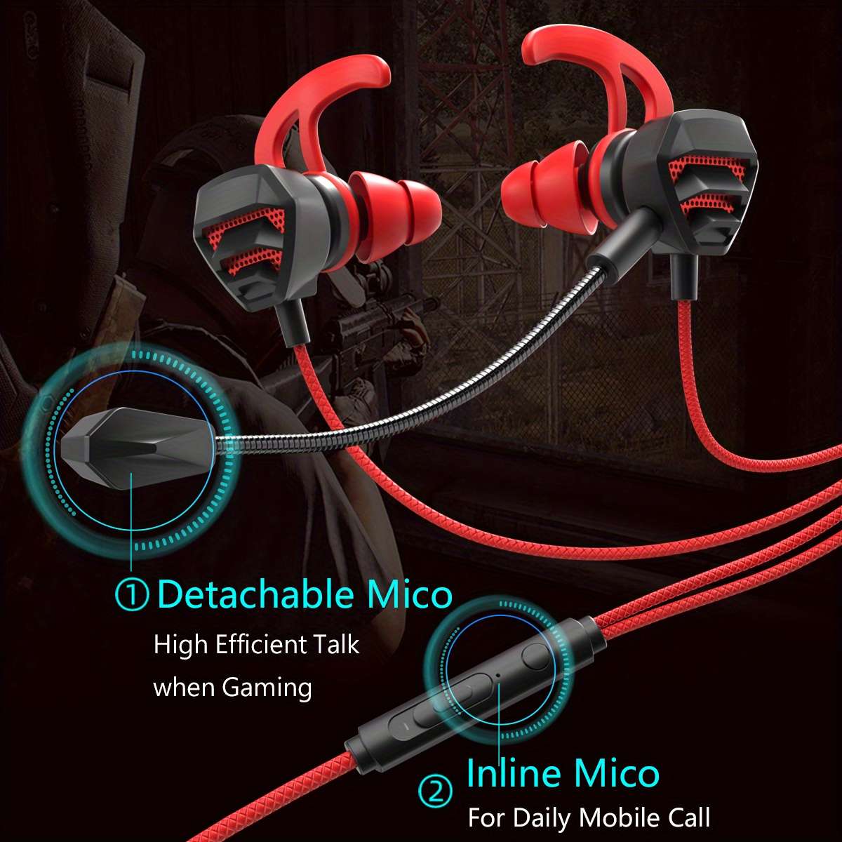 Earphone Wired Headphone