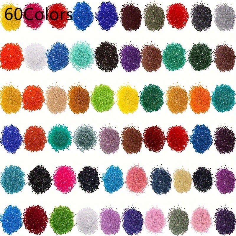 Perler Bead Set 60 Colors  30688 Particles