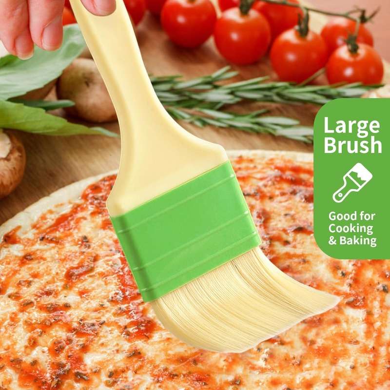 Baking Brush Color Green Quantity 3Pcs