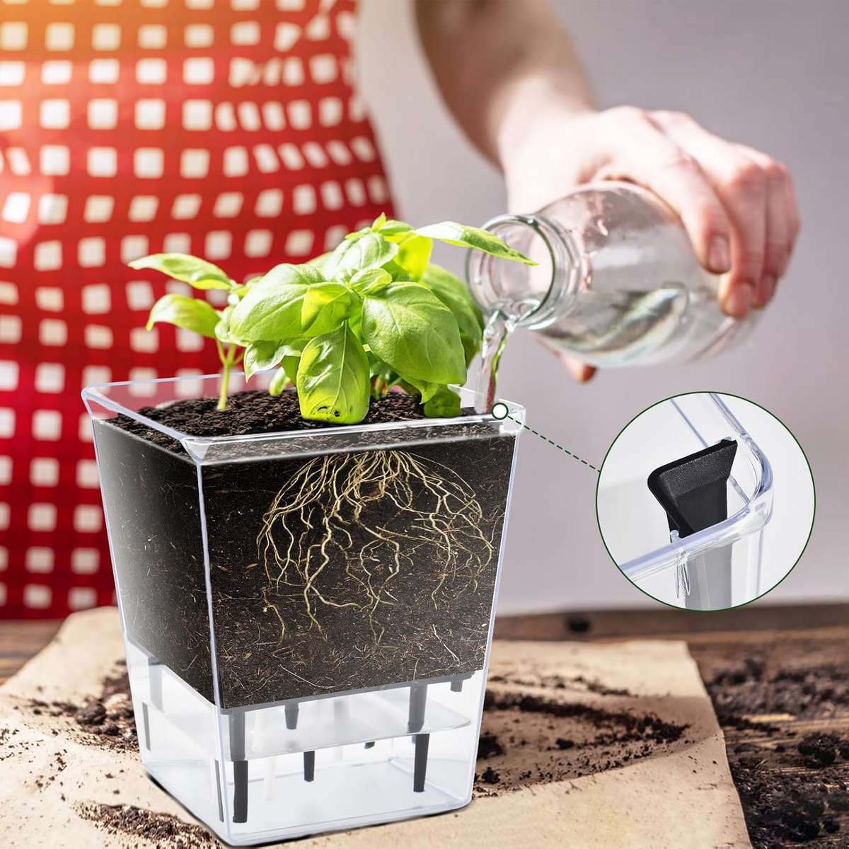 Flowerpot Quantity 3Pcs