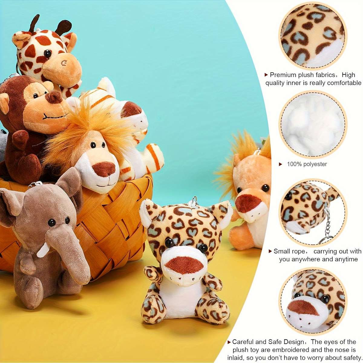 Plush Toyss Items Leopard