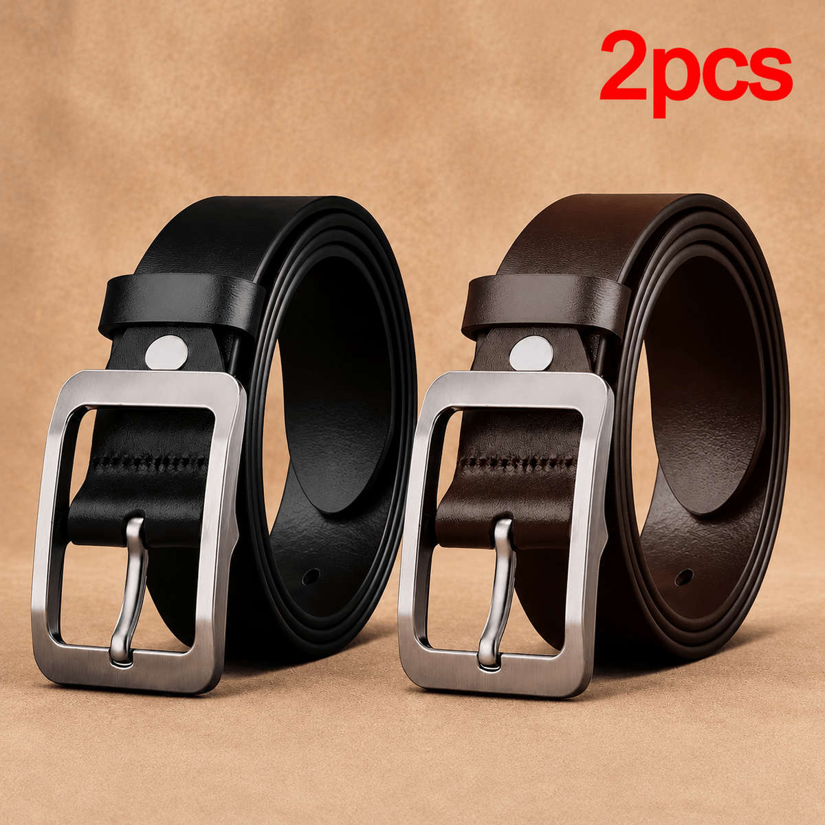 Belt Color 2Pcs Black Size 110Cm