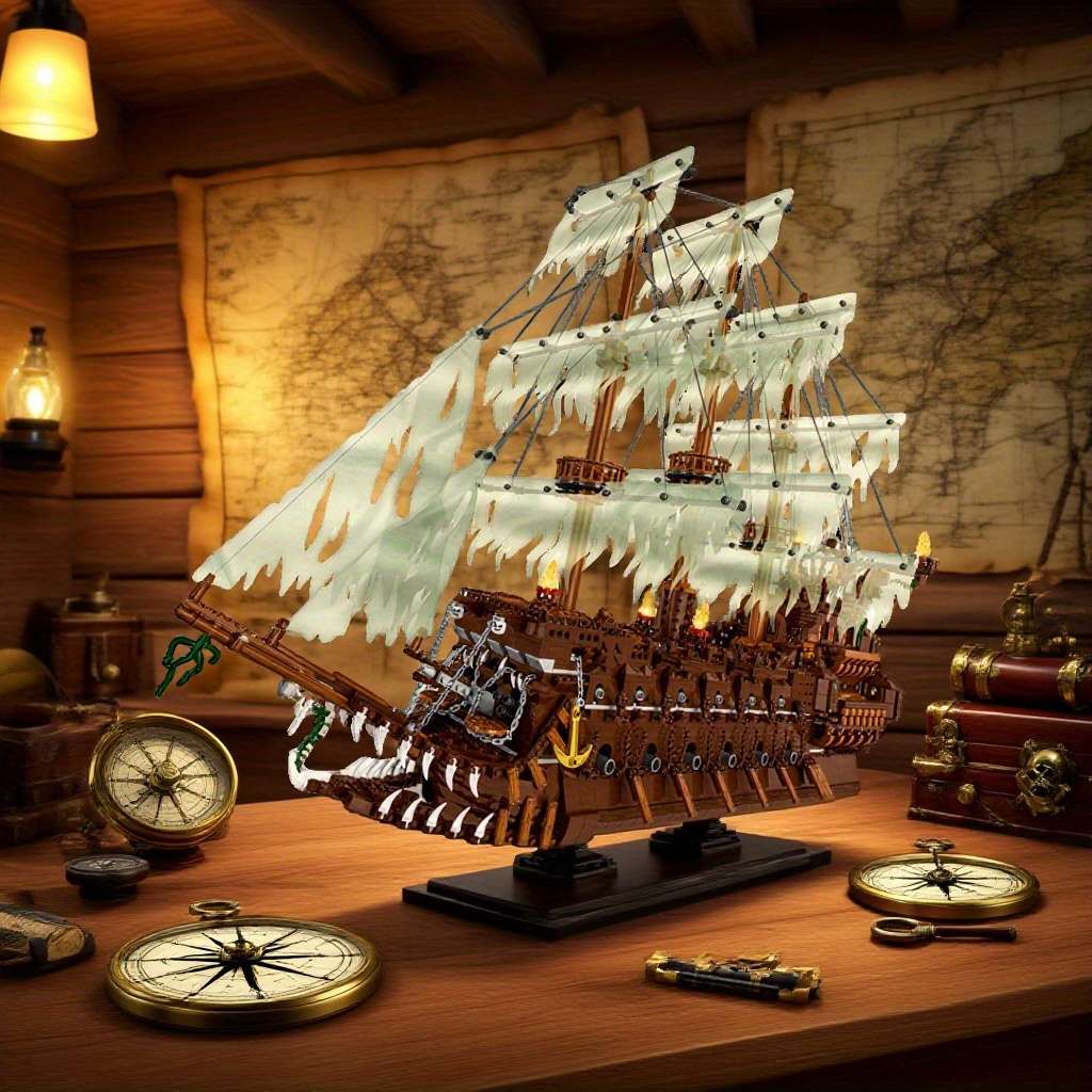 3D Jigsaw Puzzle Model Ship