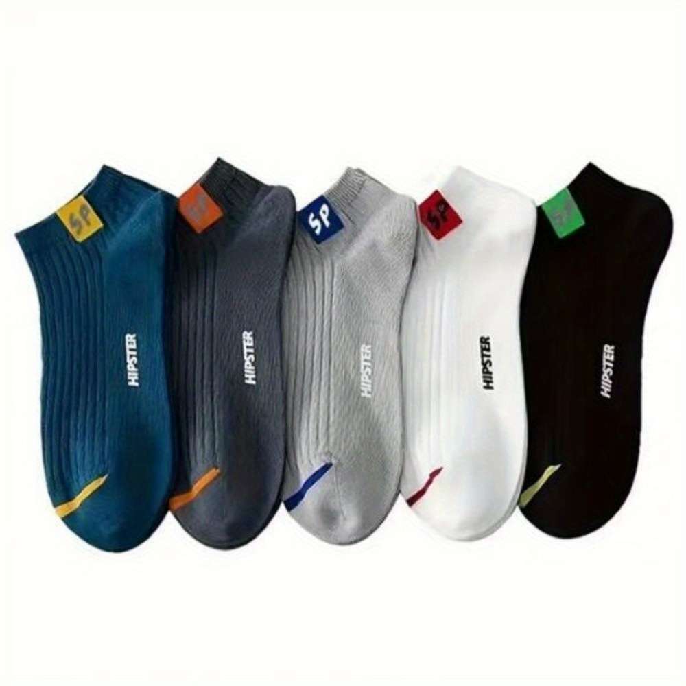 10 Pairs Of Random Colors One Size High Elastic Socks