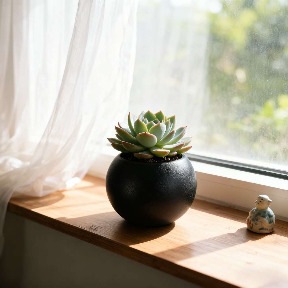 Flowerpotmaterial Plasticsize L20X15 6 Cm Black