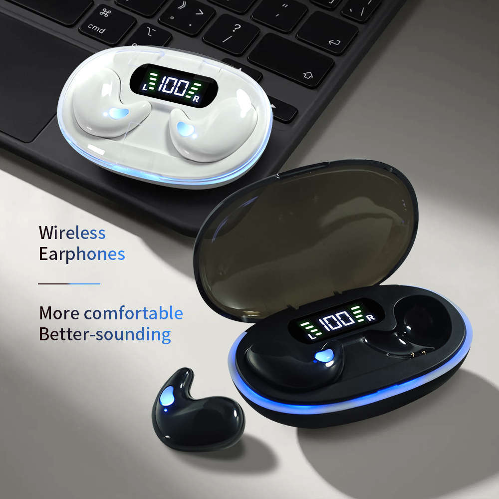 Rechargeable Wireless Earbuds Headphones Headset